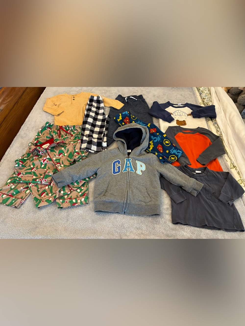10 Piece Boys Clothing Bundle Size 3T… Multiple Colors & Brands